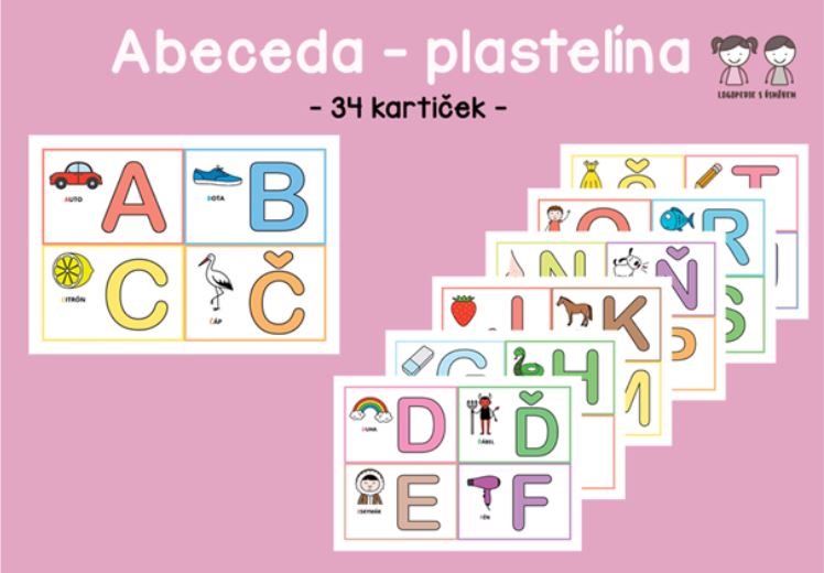 Naučte deti abecedu alebo čísla pomocou modelíny