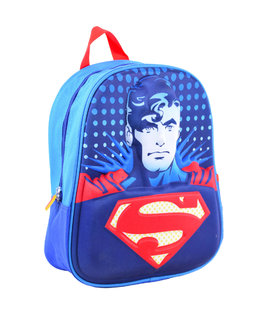 Detský batoh 3D Superman modrý-5