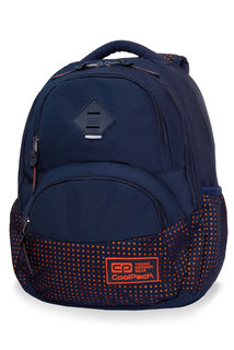 Školský batoh Dart II dots oranžovo/modrý-6