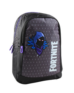 Školský batoh Raven jednokomorový, fialový/čierny-7