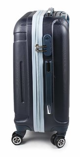 Cestovný kufor škrupinový 20" 22-200NB tmavo modrý-13