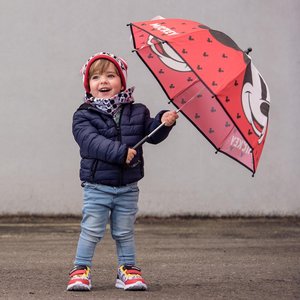 Detský dáždnik Mickey červený-6