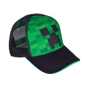 Šiltovka Minecraft zelená/čierna-1