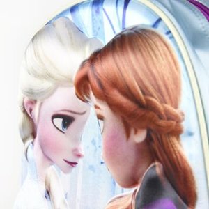 Detský batoh 3D Frozen Anna a Elsa-4