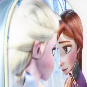 Detský batoh 3D Frozen Anna a Elsa-5