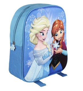 Detský batoh 3D Frozen Anna a Elsa-1