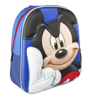 Detský batoh 3D Mickey Mouse modrý-1