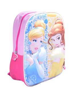Detský batoh 3D Princezné žltomodrý-1