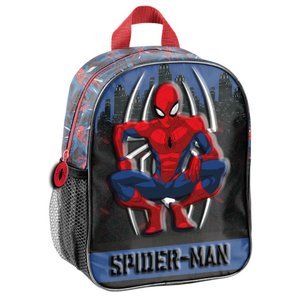 Detský batoh 3D Spiderman čierno-modrý-1