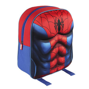 Detský batoh 3D Spiderman červený/modrý-1