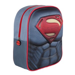 Detský batoh 3D Superman sivý-2