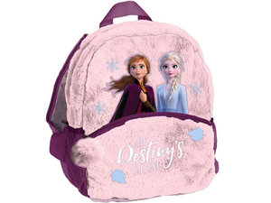 Detský batoh Frozen ružový plyšový-1