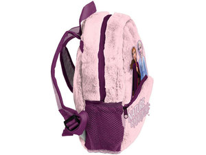 Detský batoh Frozen ružový plyšový-3