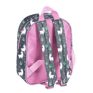 Detský batoh Lama ružový-2