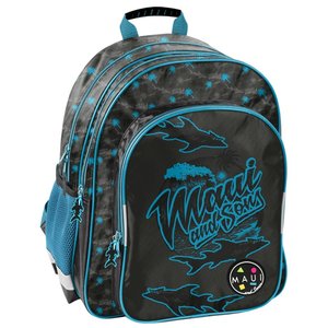 Detský batoh Maui and sons čierno-modrý-1