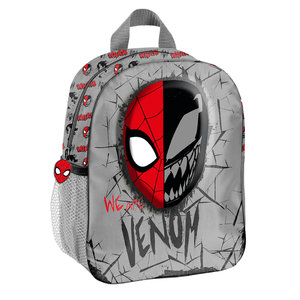 Detský batoh Spiderman 3D šedý-1