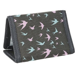 Detská peňaženka Birds šedá-3