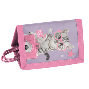 Detská peňaženka Mačička s foťákom-1