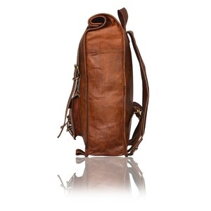 Kožený batoh Apollón Dark brown-3