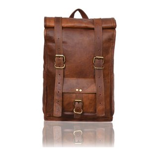 Kožený batoh Apollón Dark brown-1
