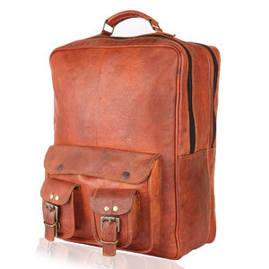 Kožený batoh Priamos-2
