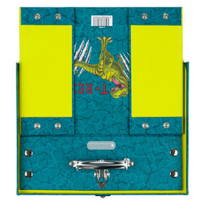 Skladací školský kufrík T-REX, kovanie-4