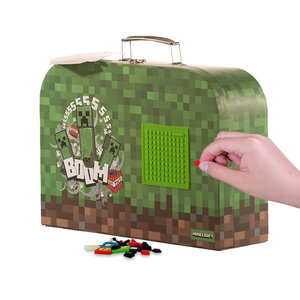 Školský kufrík Minecraft boom-1