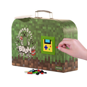 Školský kufrík Minecraft boom-2