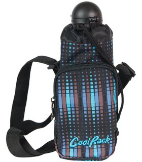 Fľaša s puzdrom Tramp Blue flash-1