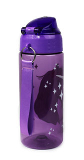Fľaša na vodu Jednorožec fialová 0,5 l-2
