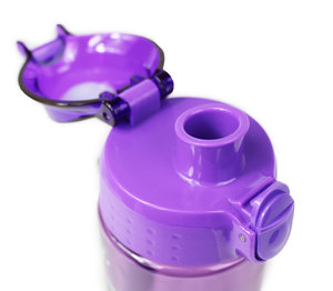 Fľaša na vodu Jednorožec fialová 0,5 l-4