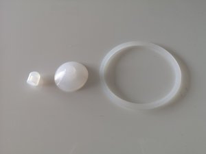 Náhradná sada silikónového tesnenia pre fľaše Pexo, 3 ks-1