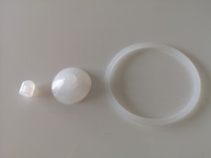 Náhradná sada silikónového tesnenia pre fľaše Pexo, 3 ks-2