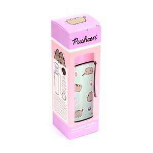 Nerezová termofľaša s digitálnym teplomerom 450 ml – Pusheen mačka-5