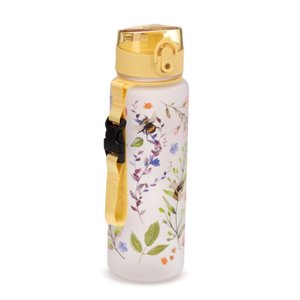Nerozbitná plastová fľaša s viečkom 600 ml – Nectar Meadows (včela)-1