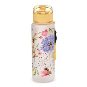 Nerozbitná plastová fľaša s viečkom 600 ml – Nectar Meadows (včela)-6