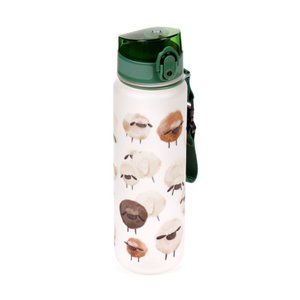 Nerozbitná plastová fľaša s viečkom 600 ml – Sheep (ovečka)-1