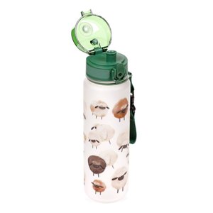 Nerozbitná plastová fľaša s viečkom 600 ml – Sheep (ovečka)-2