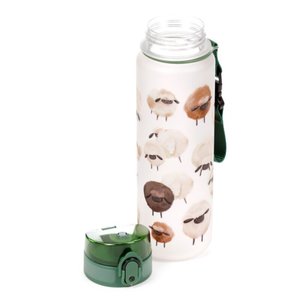 Nerozbitná plastová fľaša s viečkom 600 ml – Sheep (ovečka)-3