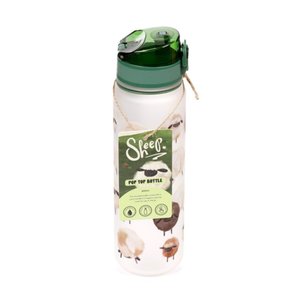 Nerozbitná plastová fľaša s viečkom 600 ml – Sheep (ovečka)-4
