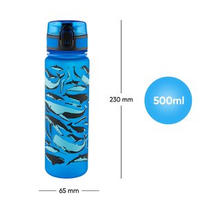 Tritánová fľaša na pitie Veľryby, 500 ml-7