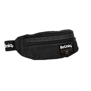 Ľadvinka BeUniq čierna, 2 zipsy-1