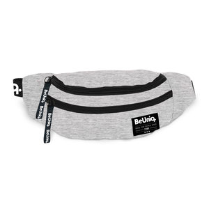 Ľadvinka BeUniq sivá, 2 zipsy-1