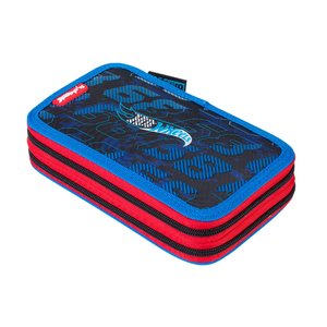 Peračník Hot Wheels dvojposchodový s vybavením, čierny-2