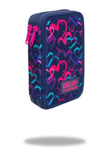 Peračník Jumper 2 Drawing hearts dvojposchodový, s vybavením-1