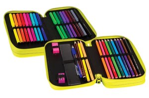 Peračník Jumper modrý/žltý dvojposchodový-2