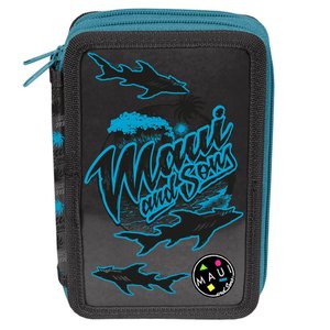 Peračník Maui and sons čierno-modrý dvojposchodový-1