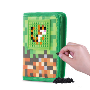 Peračník Minecraft zeleno-hnedý rozkladací-8