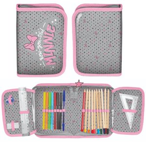 Peračník Minnie sivý rozkladací, s vybavením-3