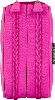 Školský peračník dvojposchodový Logo ružový-5